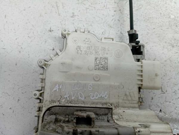 SERRURE DE PORTE AVANT DROIT AUDI A1 5-PORTE - Vue 3